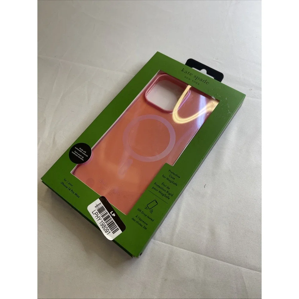 Kate Spade New York Case for iPhone 14 Pro Max MagSafe Pink New Open Box